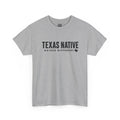 Texas Native T-Shirt – 'Raised Different' Rustic State Pride Tee