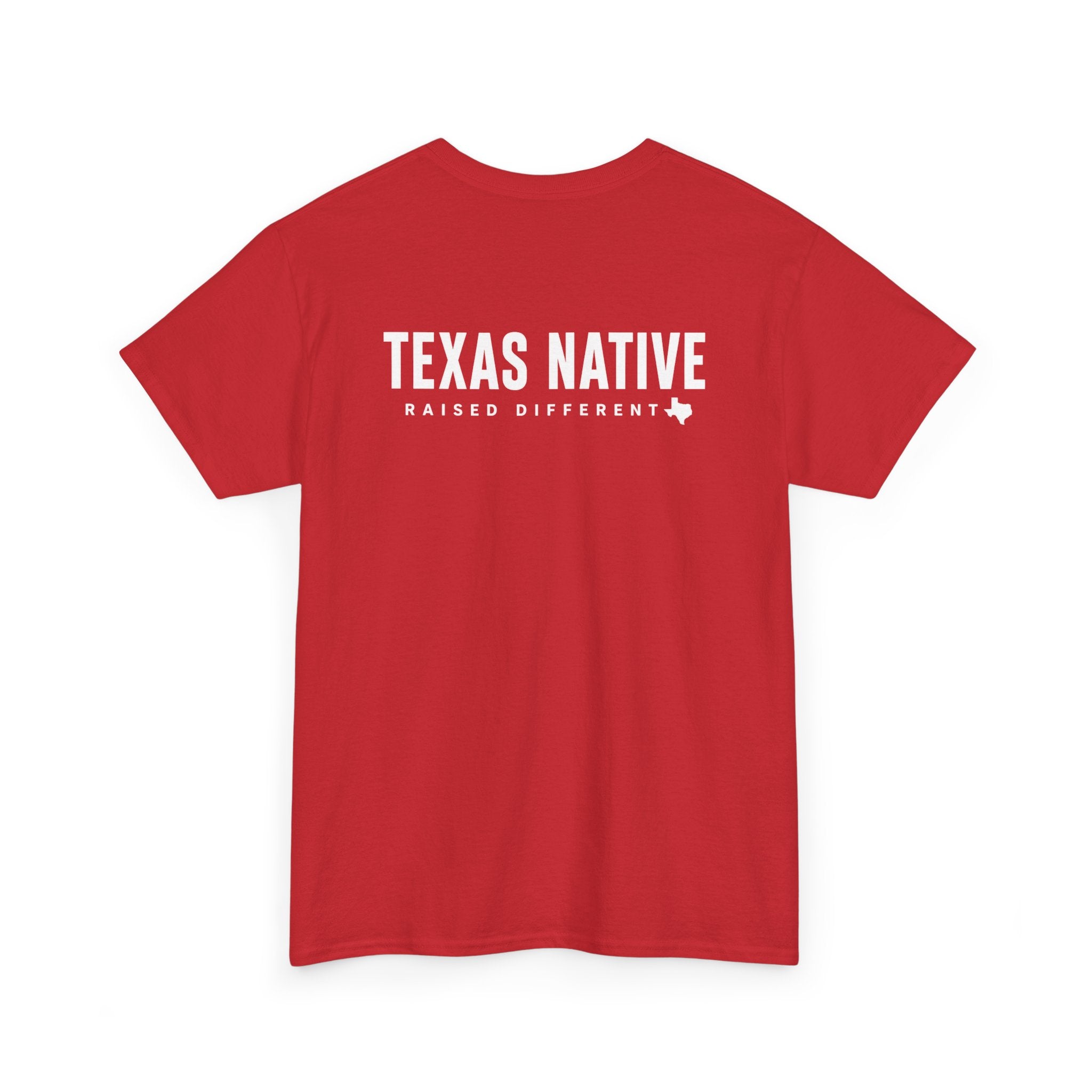 Texas Native T‑Shirt – 'Texas Native Raised Different' Graphic Tee