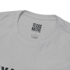 Texas Native T-Shirt – 'Raised Different' Rustic State Pride Tee