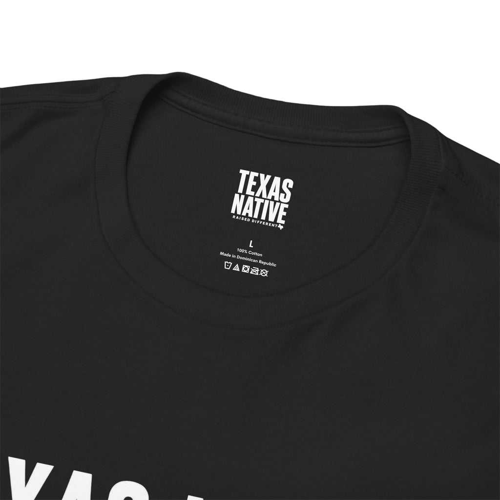 Texas Native T-Shirt "Raised Different" — State Pride Tee