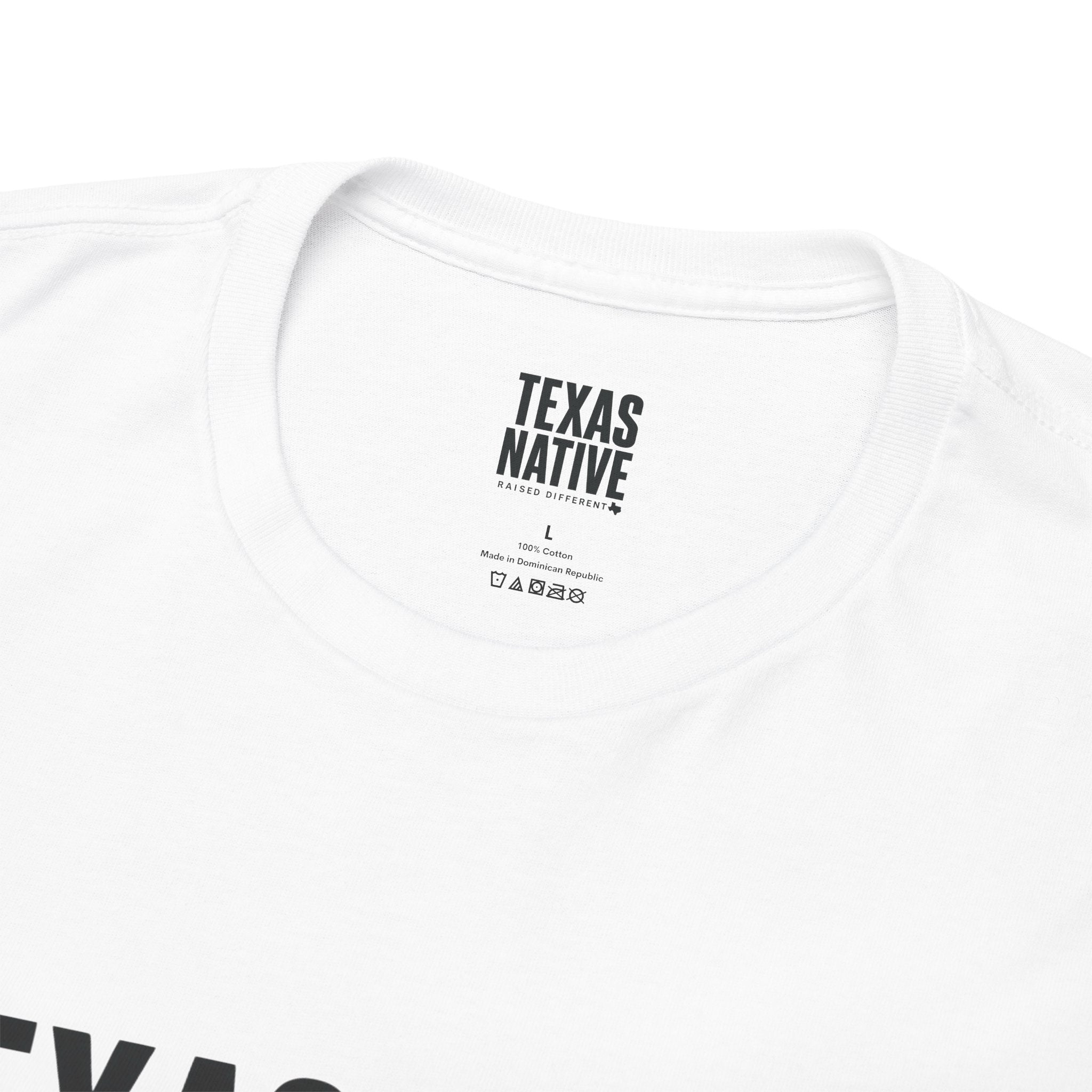 Texas Native T-Shirt - 'Raised Different' Graphic Tee