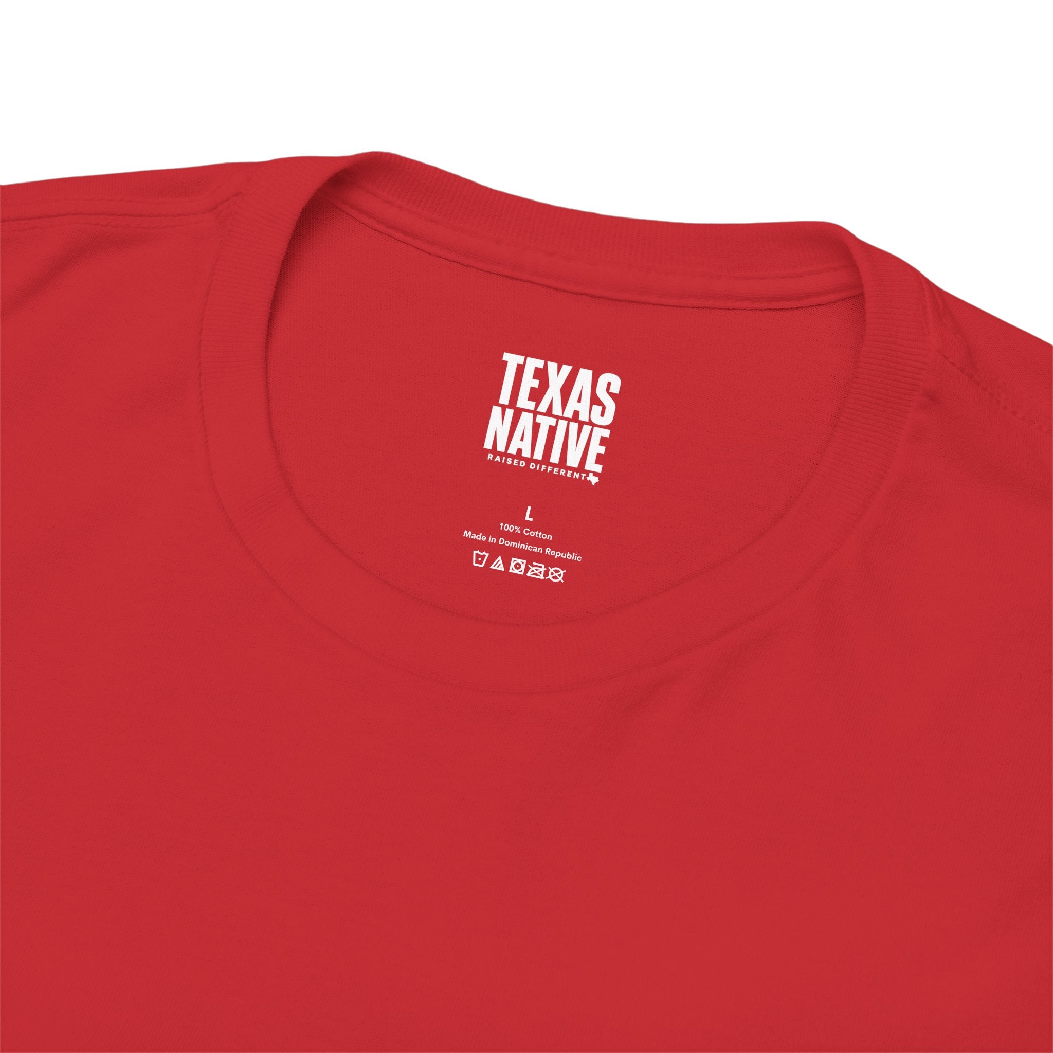 Texas Native T‑Shirt – 'Texas Native Raised Different' Graphic Tee