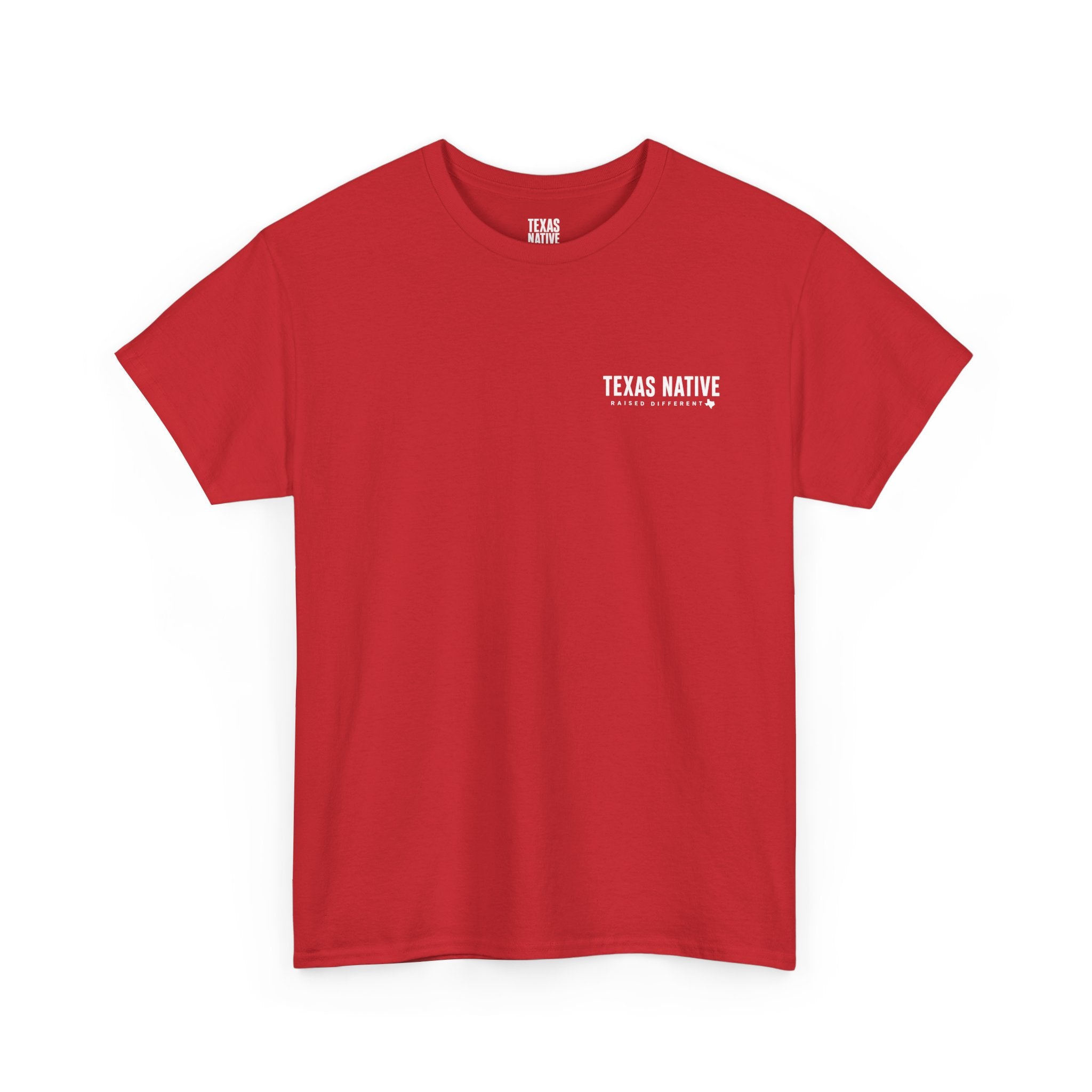 Texas Native T‑Shirt – 'Texas Native Raised Different' Graphic Tee